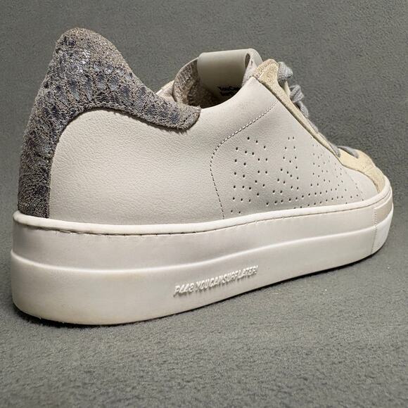 P448‎ John Sneakers Women's Size 39/8.5-9 Coyote White/Off-White - Picture 6 of 14